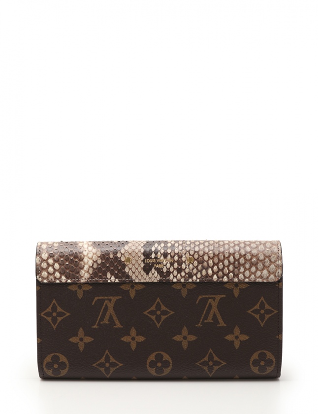 ルイヴィトン LOUIS VUITTON 二つ折り長財布 ポルトフォイユ パラス 