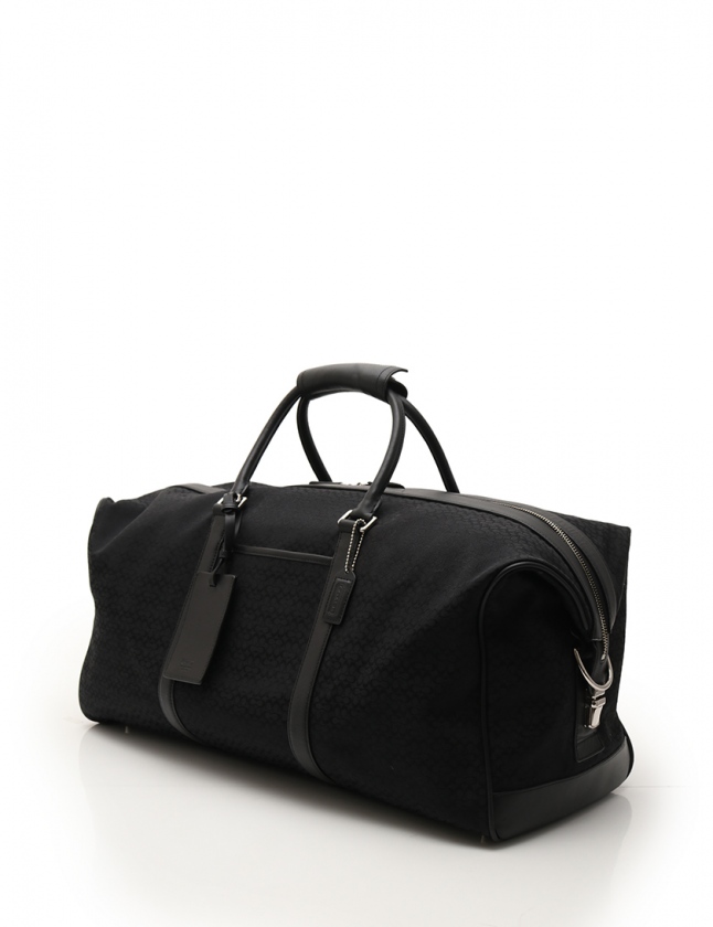 【美品】コーチ ボストンバッグ キャンバス 大容量 シグネチャー F77013 美品】コーチ ボストンバッグ キャンバス 大容量 シグネチャー F77013