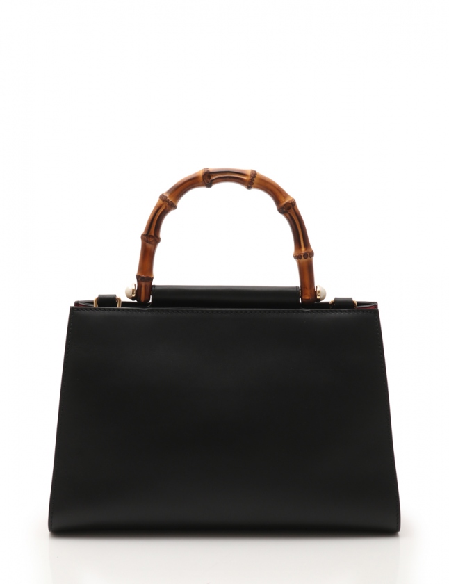 グッチ GUCCI ハンドバッグ ショルダーバッグ バンブー ニムフェア 黒 