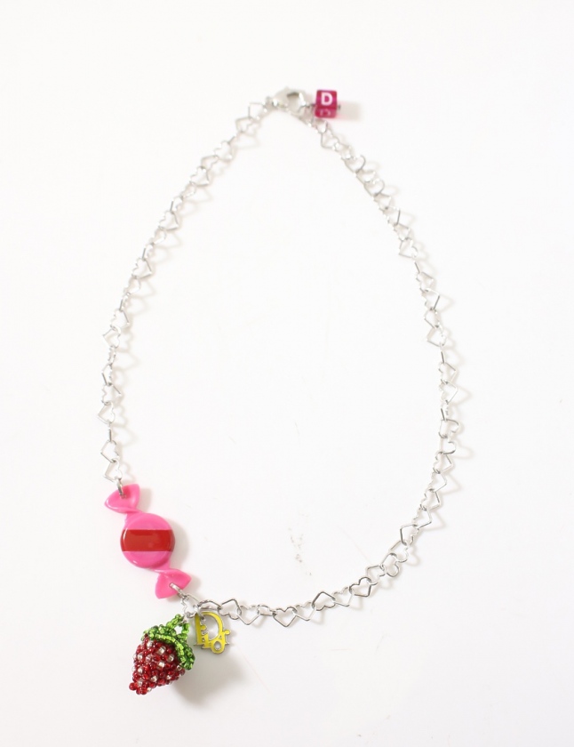 Dior マルチカラー ネックレス 極美品限定品 ディオールプチCD マルチ