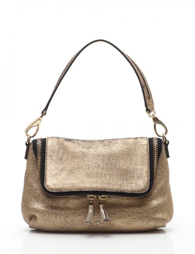 アニヤハインドマーチ ANYA HINDMARCH ショルダーバッグ マキシ ジップ 