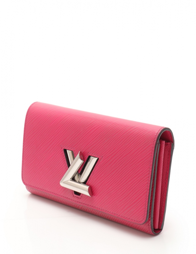 ルイヴィトン LOUIS VUITTON 二つ折り長財布 ポルトフォイユ ツイスト 