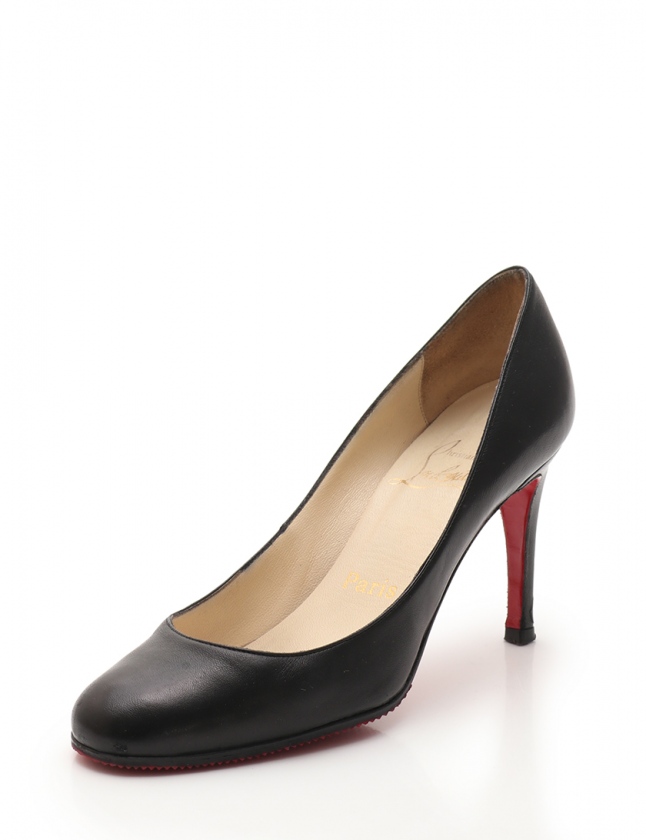 クリスチャンルブタン Christian louboutin パンプス 黒 34 