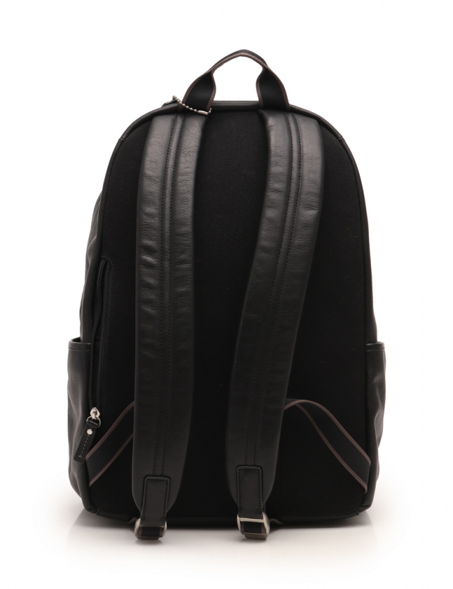 COACH ブラック レザーバックパック COACH コーチ リュックサック レザー ウエスト バックパック