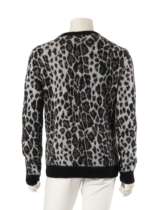 サンローラン パリ SAINT LAURENT PARIS ニット ベイビーキャット プル 