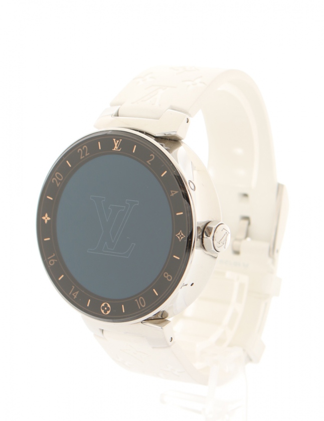 LOUISVUITTON ルイヴィトン ホライゾン ラバーベルト 時計 メンズ