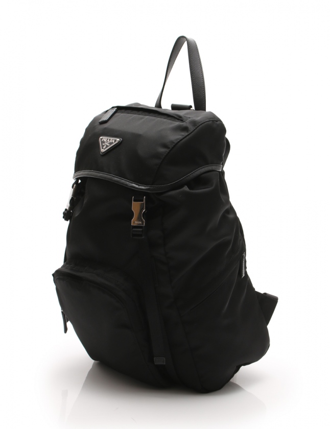 プラダ PRADA バックパック リュックサック 黒 1BZ039 ナイロン VELA