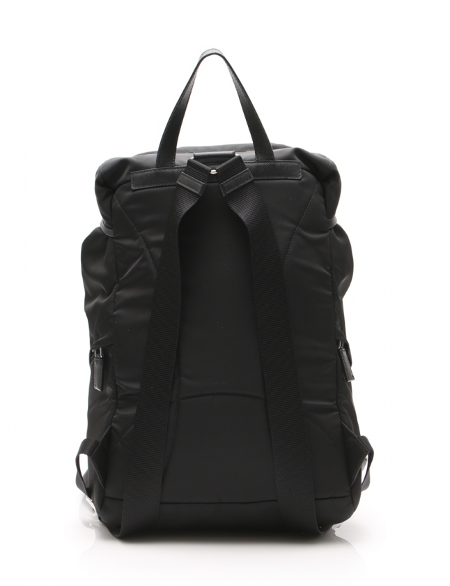 PRADA リュック プラダ バックパック サフィアーノ1BZ039 現行 黒 PRADA 未使用品 プラダ ナイロン バックパック 1BZ039 リュックサック
