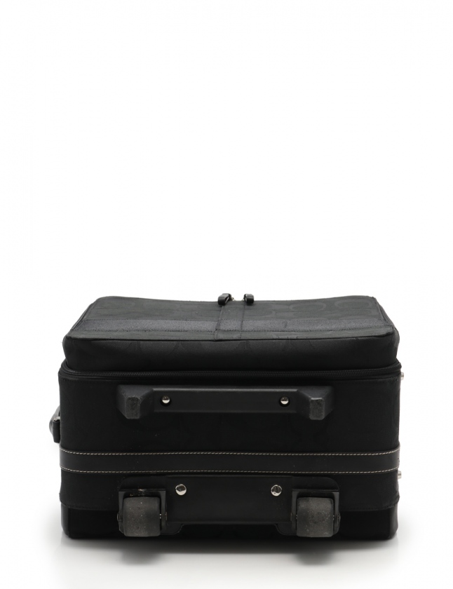 コーチ COACH キャリーケース シグネチャー グレー 黒 F77180 