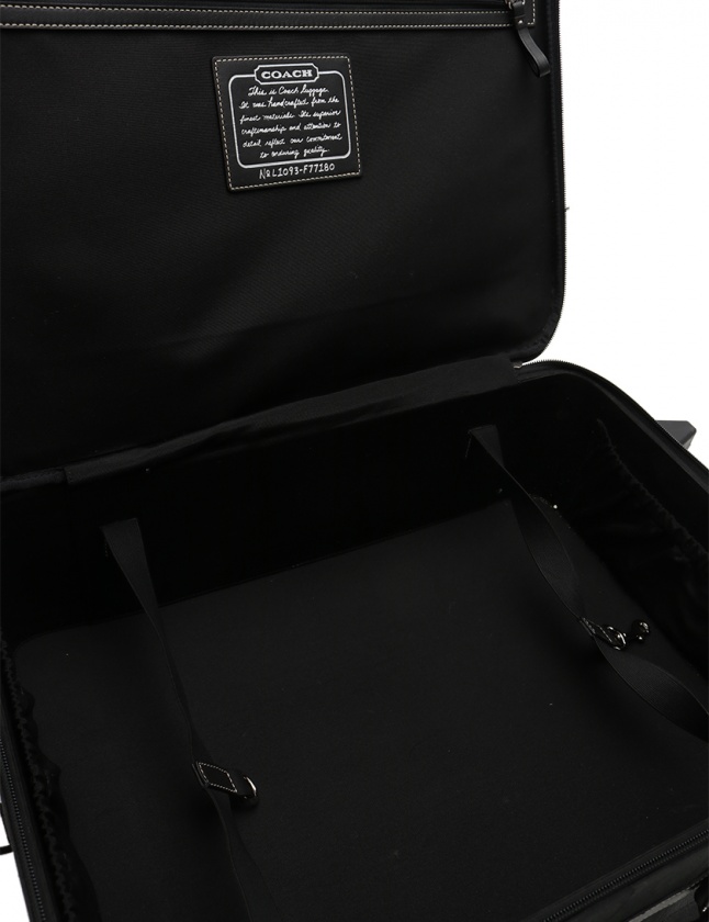 コーチ　キャリーケース　スーツ　F77180　シグネチャー　黒 コーチ COACH キャリーケース シグネチャー グレー 黒 F77180