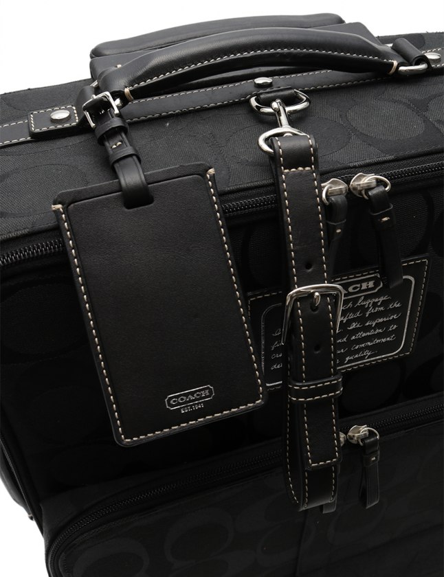 コーチ COACH キャリーケース シグネチャー グレー 黒 F77180