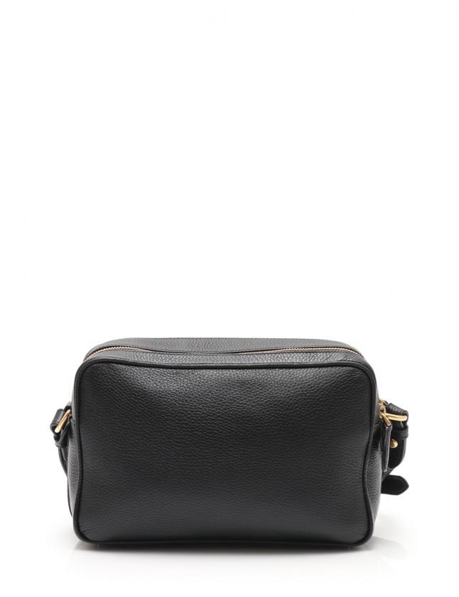 プラダ PRADA ショルダーバッグ 黒 1BH079 レザー VITELLO PHENIX