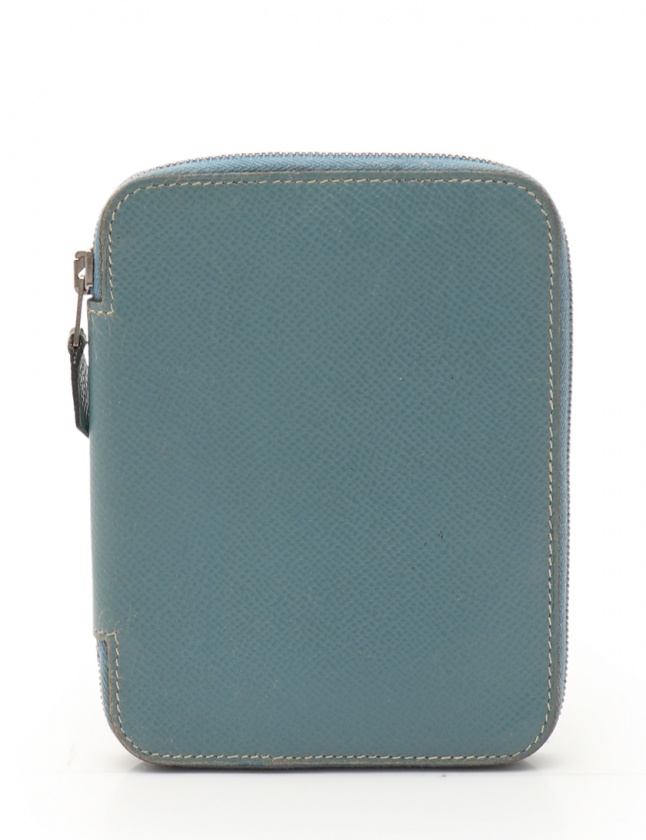 お最終お値下げ 被り エルメス 手帳カバー アジェンダ ブルージーン 