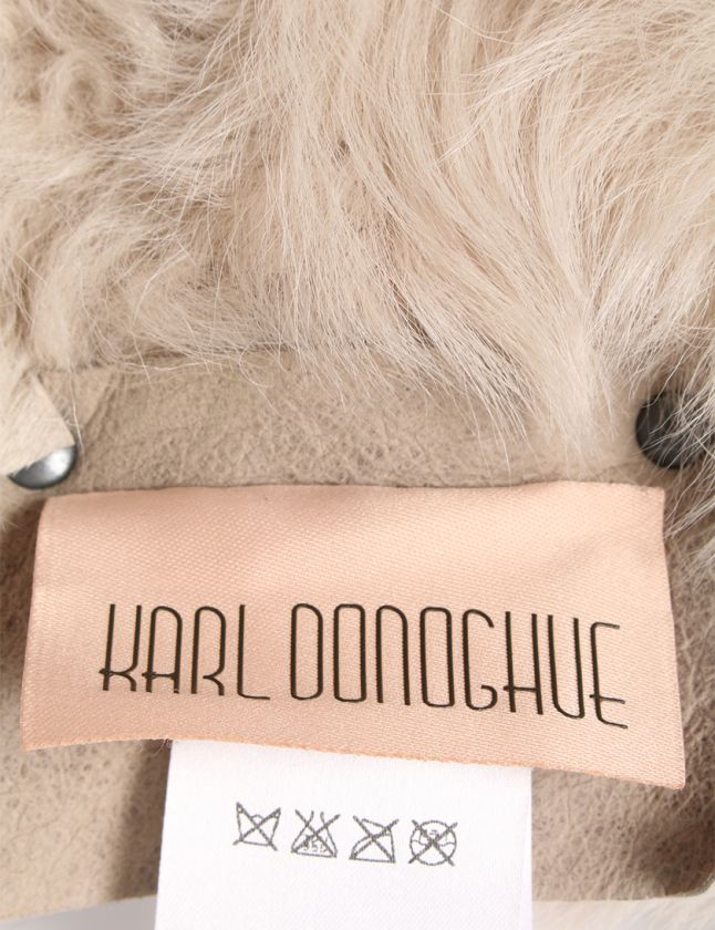 カールドノヒュー KARL DONOGHUE ストール マフラー ムートン