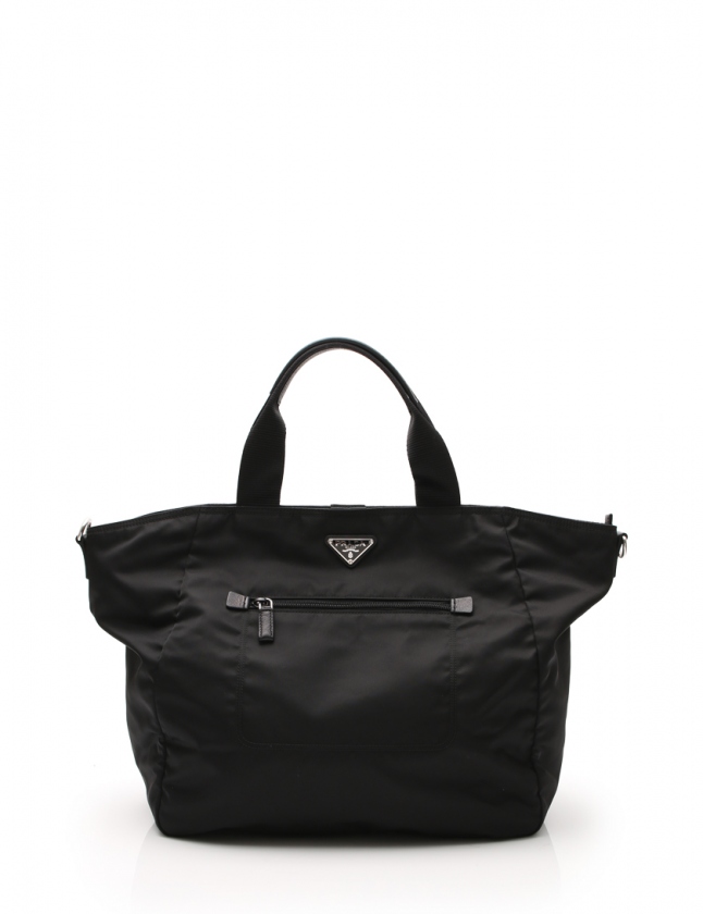 プラダ PRADA トートバッグ ショルダーバッグ 黒 BR4376 ナイロン 2WAY 