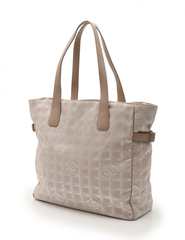 シャネル CHANEL トートバッグ ニュートラベルライントートMM ピンク 