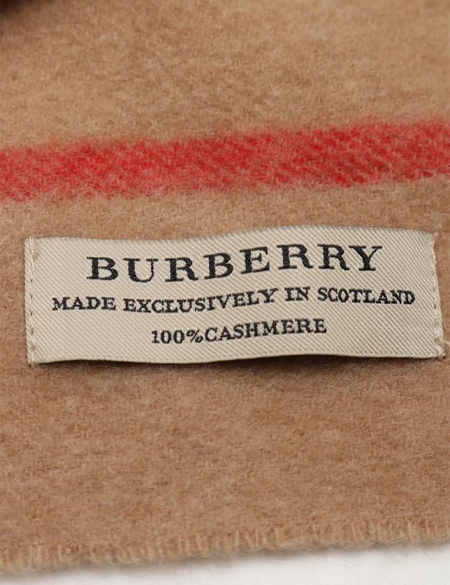 バーバリー　カシミヤ　スヌード BURBERRY スヌード ネックウォーマー カシミヤ100% ノバチェック