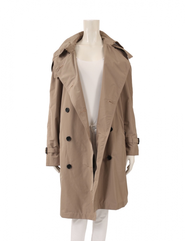 バーバリー BURBERRY トレンチコート ベージュ 46 アウター 無地