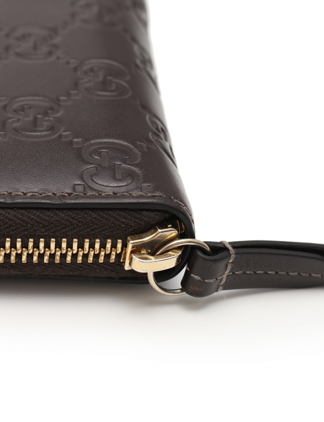 グッチ GUCCI ラウンドファスナーコインケース グッチシマ