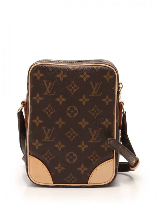 ルイヴィトン LOUIS VUITTON ショルダーバッグ アマゾン モノグラム 茶 
