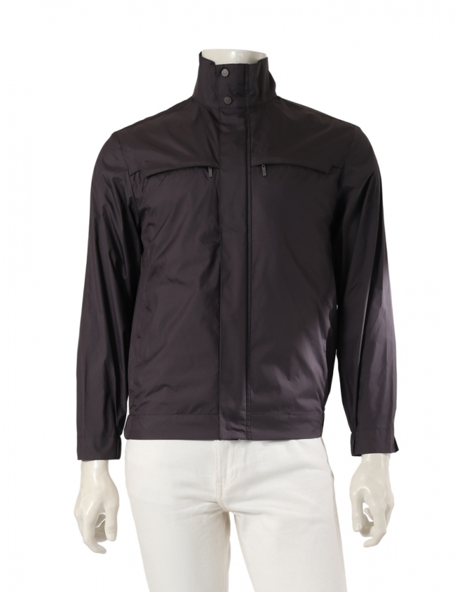 ダンヒル dunhill ブルゾン グレー S アウター 無地 メンズ 114  