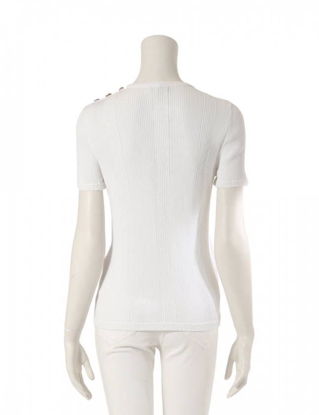 CHANEL 半袖ニットセーター 40 【公式通販】