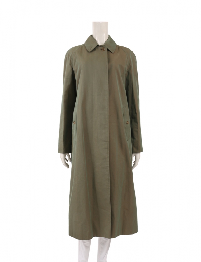 バーバリーズ Burberrys ロングコート カーキ アウター 無地 L