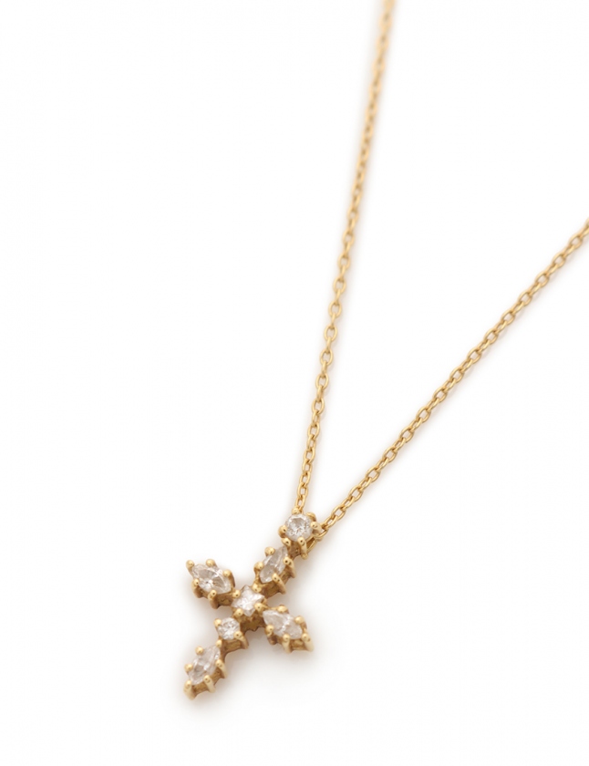 定価50600円‼️AHKAH 18Kイエローゴールド キスマーク ネックレス STAR JEWELRY スタージュエリー キスマーク ペンダント