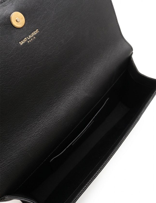 サンローラン パリ SAINT LAURENT PARIS クラッチバッグ 黒 332643 