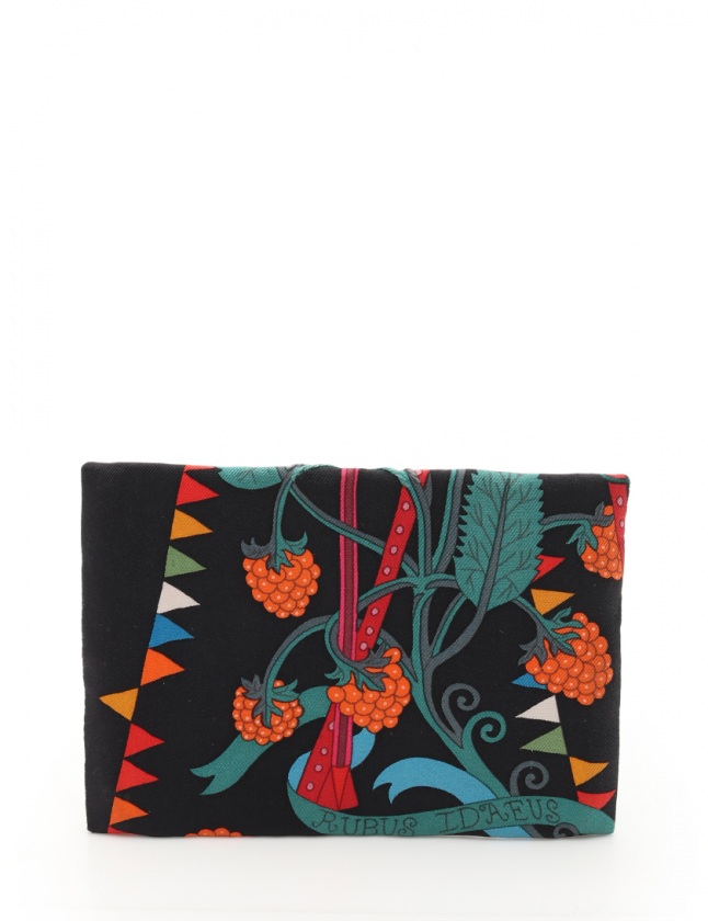 エルメス HERMES ティッシュケース プティアッシュ 黒 マルチカラー  