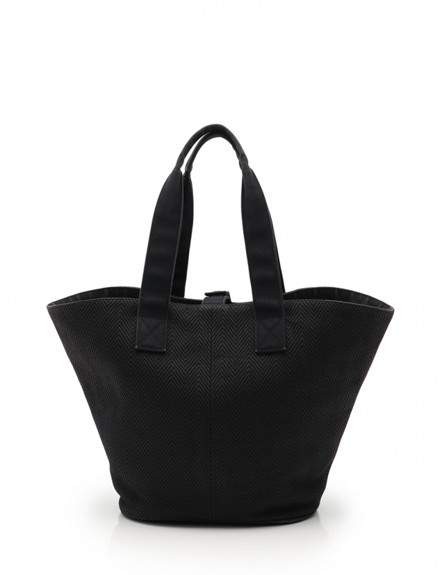 ⭐️極美品⭐️エルメス HERMESパニエドプラージュPMトートバッグ ポーチ 黒 エルメス HERMES トートバッグ パニエドプラージュ シェヴロン アバカ