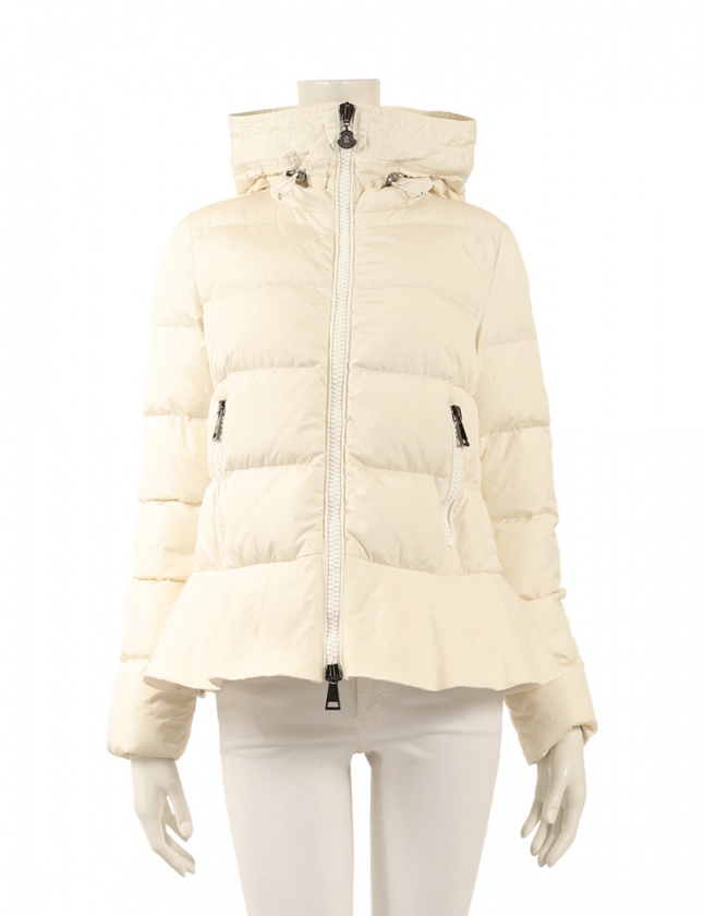 モンクレール MONCLER ジャケット ネセア アイボリー 1 アウター