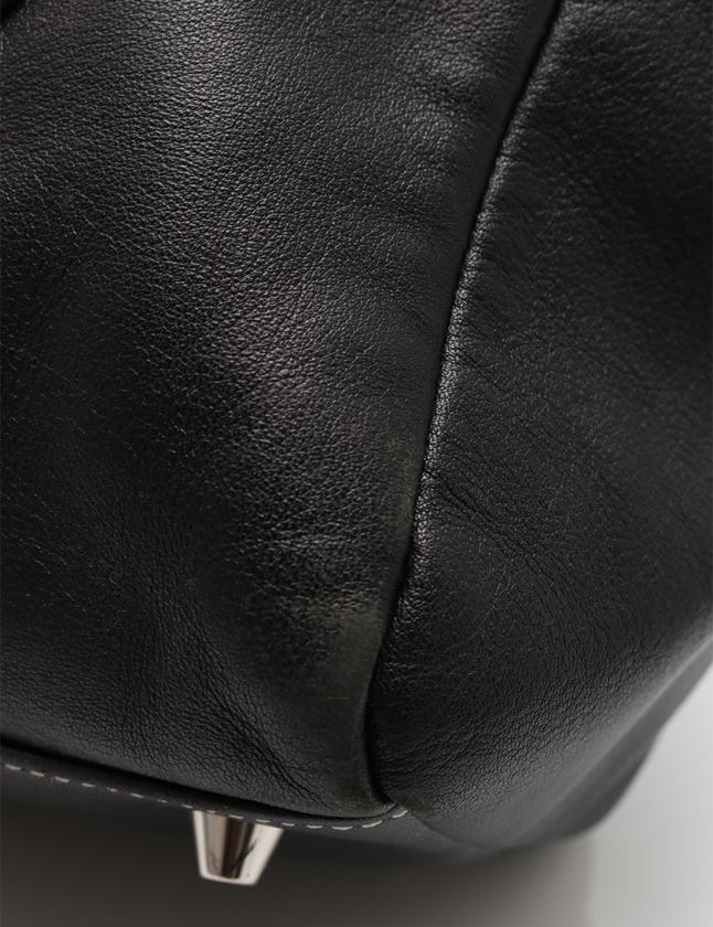 コーチ COACH ハンドバッグ 黒 アイボリー 9285 レザー レディース 114 