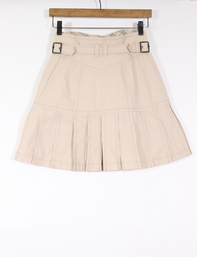 BLUE LABEL ブルーレーベル トレンチ プリーツスカート BLUE LABEL