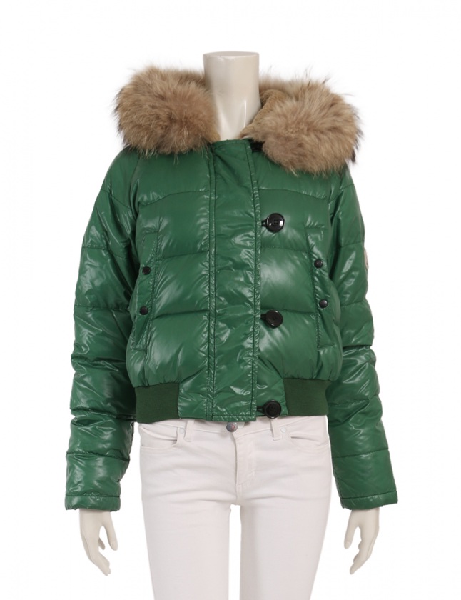 廃盤モンクレールMONCLERロッドダウンジャケットフード付きオリーブ色