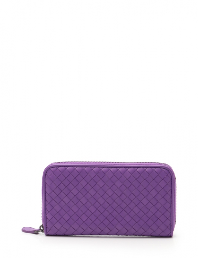 ボッテガヴェネタ BOTTEGA VENETA ラウンドファスナー長財布 イントレ 