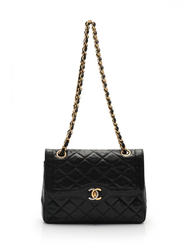 シャネル CHANEL ダブルチェーンショルダーバッグ マトラッセ ココ  