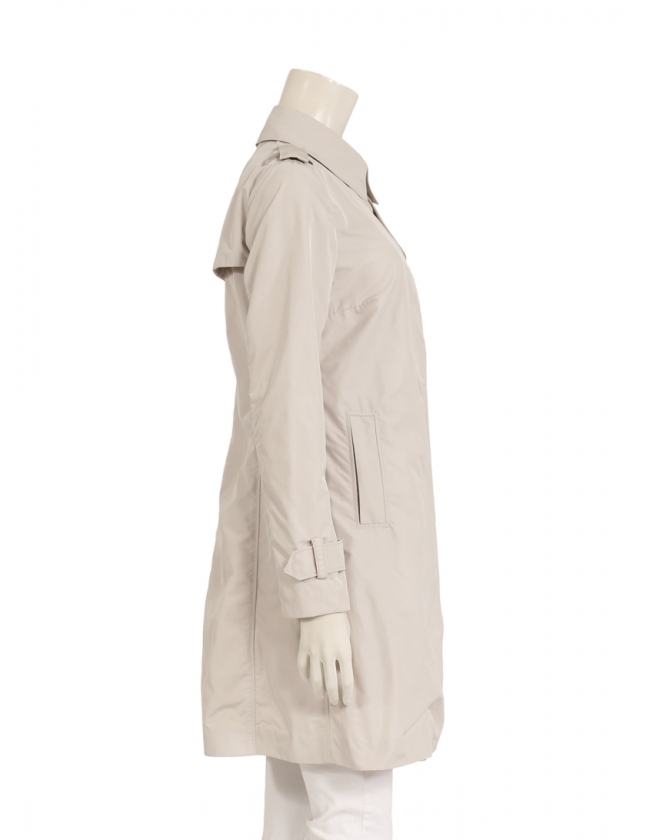 モンクレール MONCLER トレンチコート ベージュ 1 アウター 無地 S 