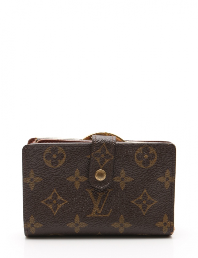 【美品】ルイヴィトン モノグラム 二つ折財布 ポルトモネ・ビエヴィエノワ C ルイヴィトン 二つ折り財布 モノグラム レザー ポルトモネ ビエ ヴィエノワ