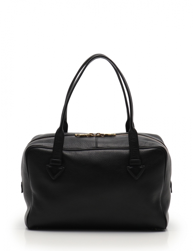 ロエベ LOEWE ハンドバッグ ミニボストンバッグ 黒 レザー レディース  