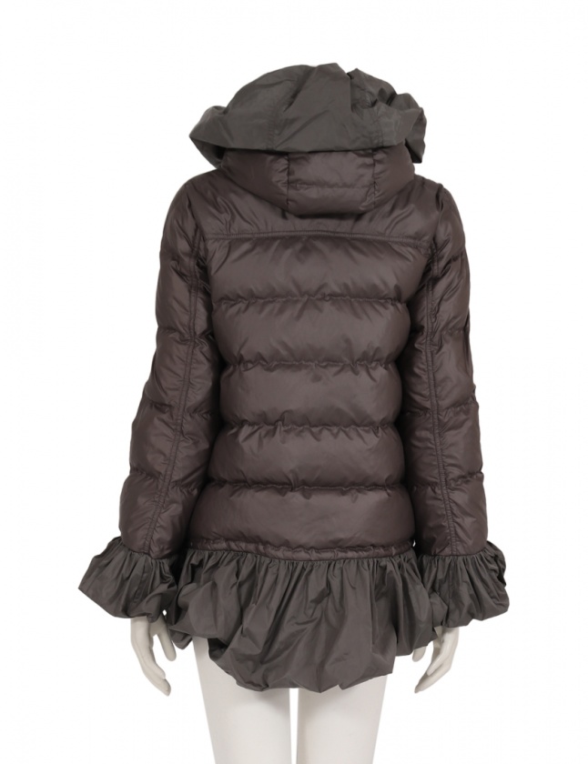 モンクレール MONCLER ダウンジャケット セリ グレー 0 アウター XS 