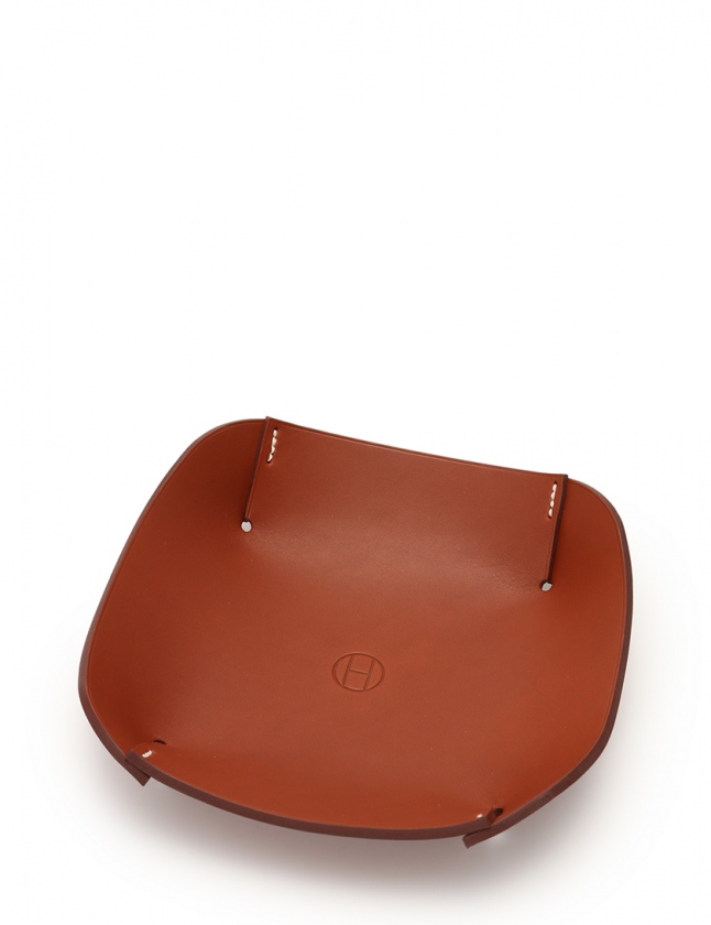 エルメス HERMES トレイ ブリック 小物 レザー H311987M レディース 