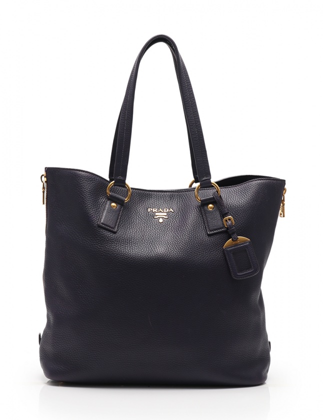 プラダ PRADA トートバッグ ヴィッテロダイノ 紫 ゴールド BR4372  