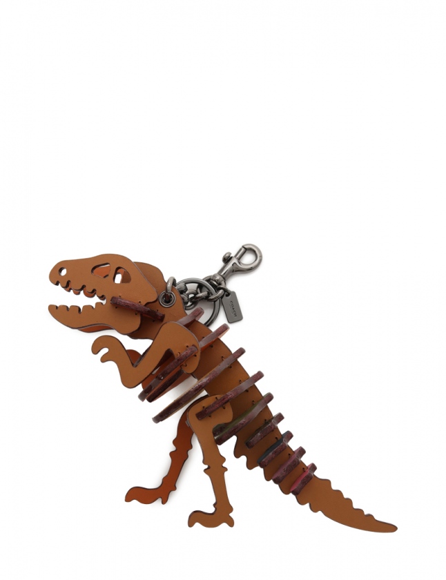 コーチ COACH キーホルダー バッグチャーム ミディアム レキシー 茶  