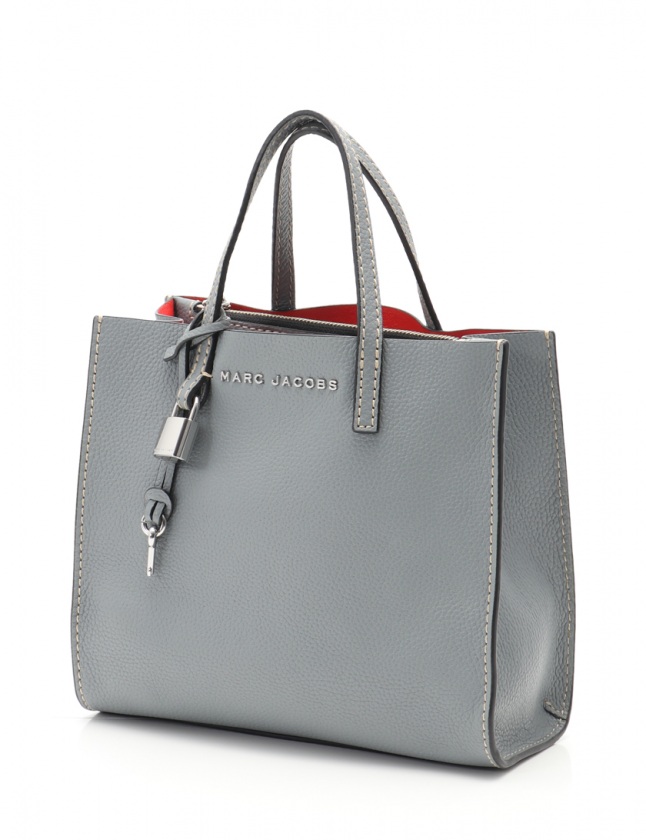 マークジェイコブス MARC JACOBS ハンドバッグ グレー M0013268 レザー 