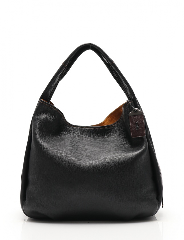 コーチ COACH ショルダーバッグ バンディット ホーボー 黒 茶 86760 