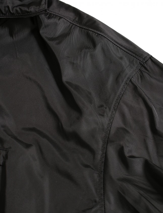プラダ PRADA ジャケット アノラックパーカー 黒 XL アウター