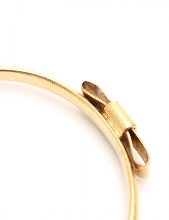 クロエ CHLOE バングル リボン ゴールド アクセサリー レディース 114  