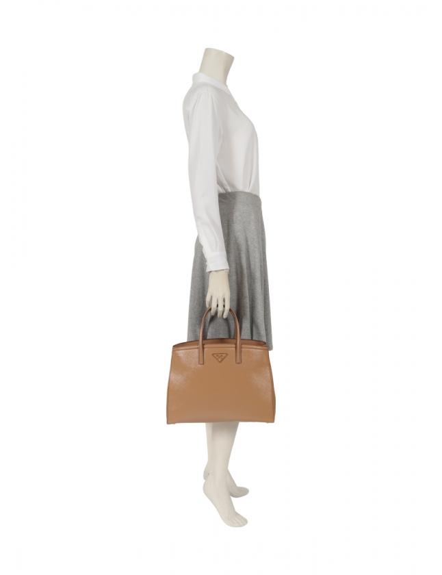 プラダ PRADA ハンドバッグ ショルダーバッグ ベージュ BN2535 