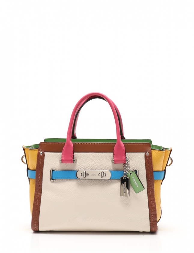 コーチ COACH ハンドバッグ ショルダーバッグ スワッガー27 アイボリー 